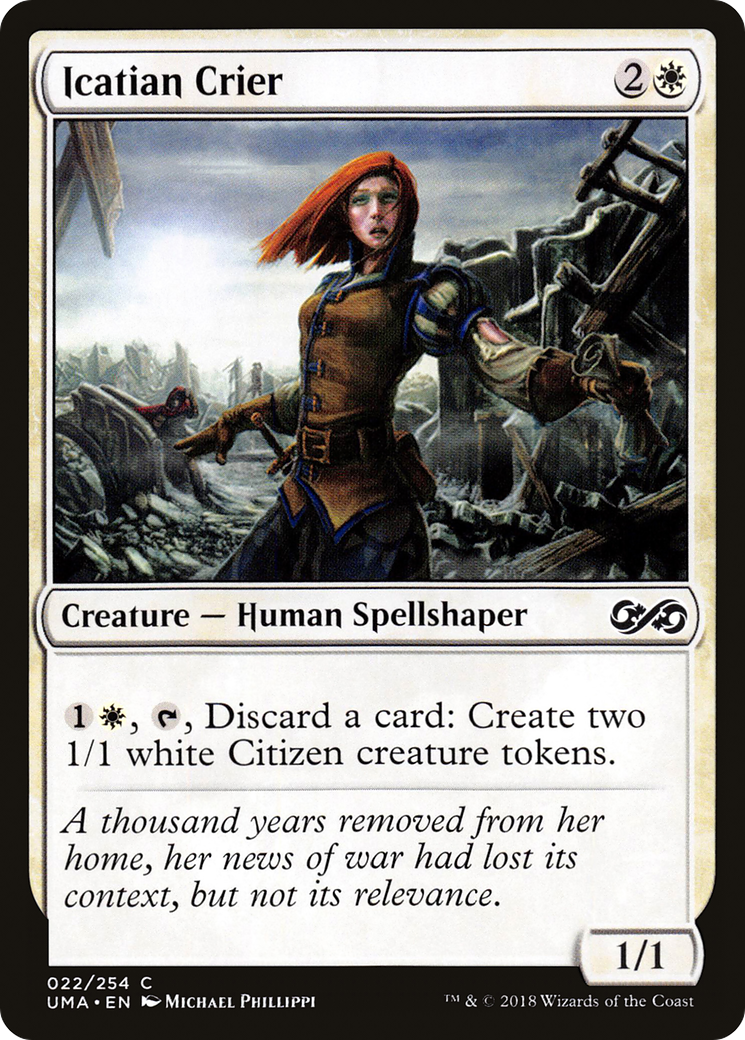 {C} Icatian Crier [Ultimate Masters][UMA 022]