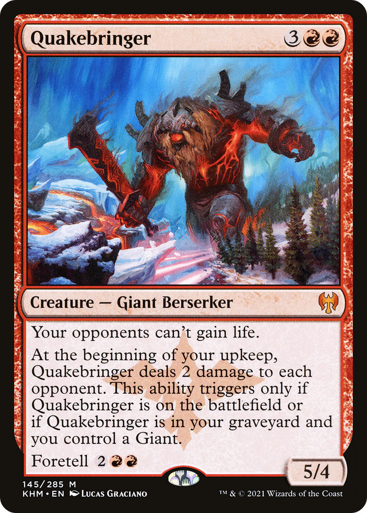 {R} Quakebringer [Kaldheim][KHM 145]