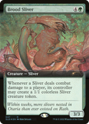 {R} Brood Sliver (Extended Art) [Secret Lair Drop Promos][SLD 647]