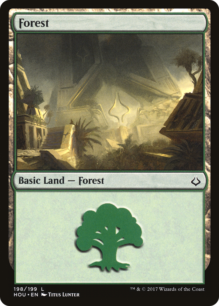 {B}[HOU 198] Forest (198) [Hour of Devastation]