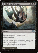 {C} Fell the Profane // Fell Mire [Modern Horizons 3][MH3 244]