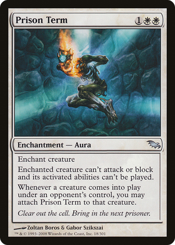 {C} Prison Term [Shadowmoor][SHM 018]