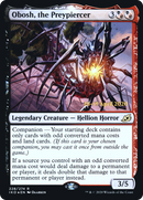 {R} Obosh, the Preypiercer [Ikoria: Lair of Behemoths Prerelease Promos][PR IKO 228]