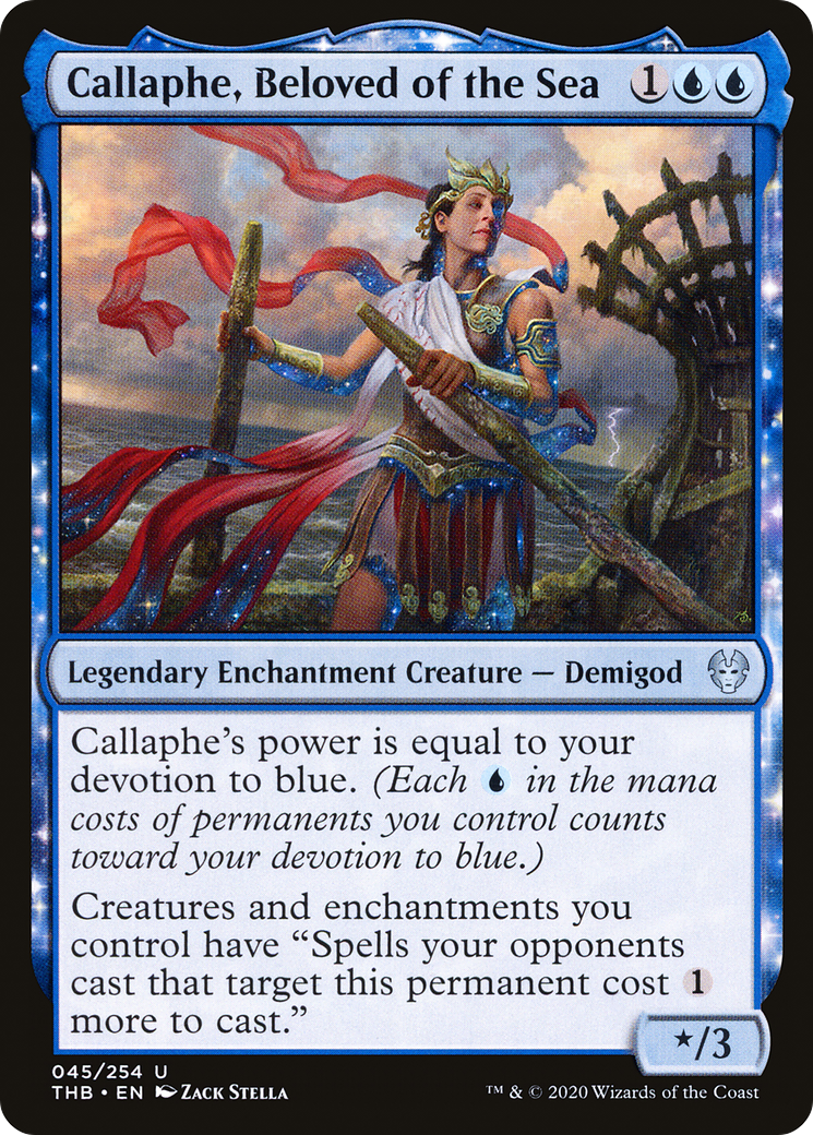 {C} Callaphe, Beloved of the Sea [Theros Beyond Death][THB 045]