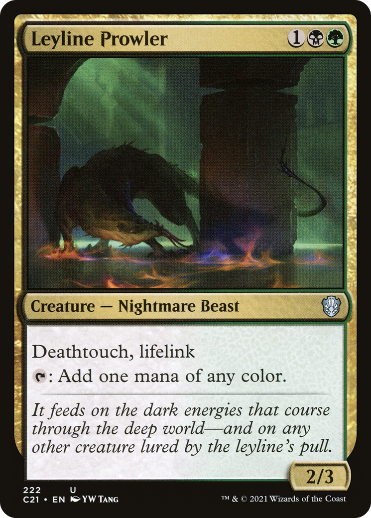 {C} Leyline Prowler [Commander 2021][C21 222]