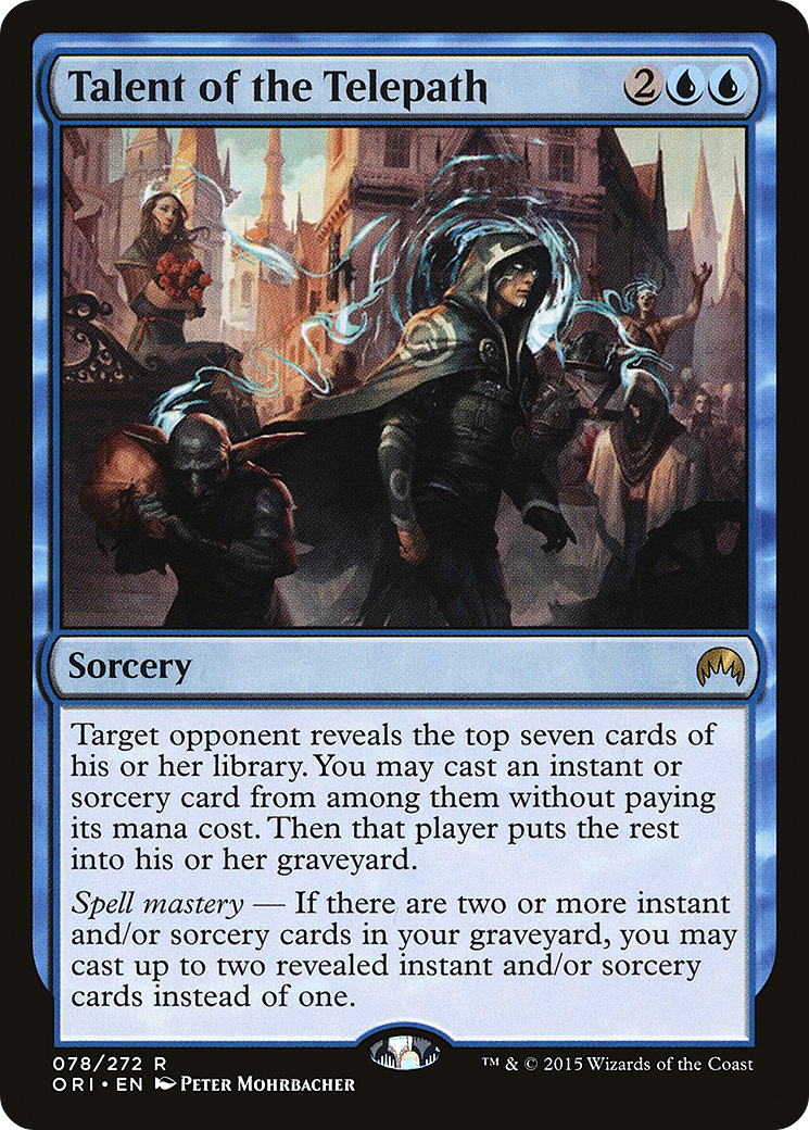 {R} Talent of the Telepath [Magic Origins][ORI 078] - Misty Mountain Games