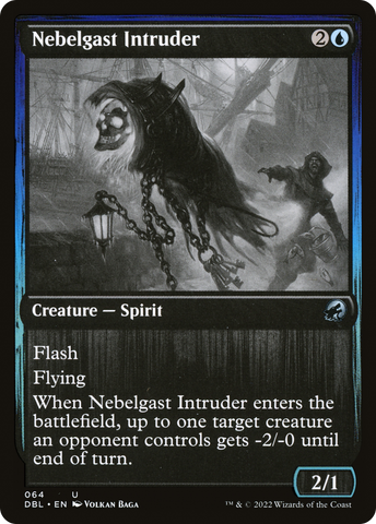 {C} Nebelgast Intruder [Innistrad: Double Feature][DBL 064]