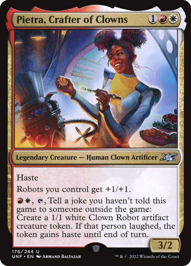 {C} Pietra, Crafter of Clowns [Unfinity][UNF 176]