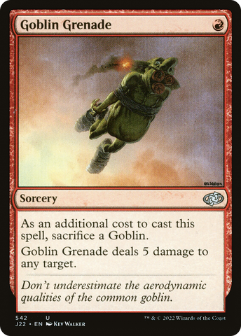 {C} Goblin Grenade [Jumpstart 2022][J22 542]
