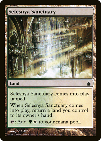 {C} Selesnya Sanctuary [Ravnica: City of Guilds][RAV 281]