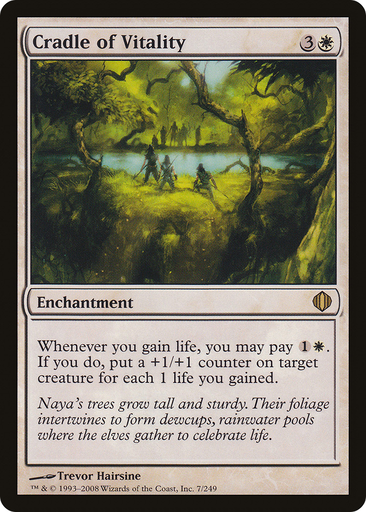 {R} Cradle of Vitality [Shards of Alara][ALA 007]