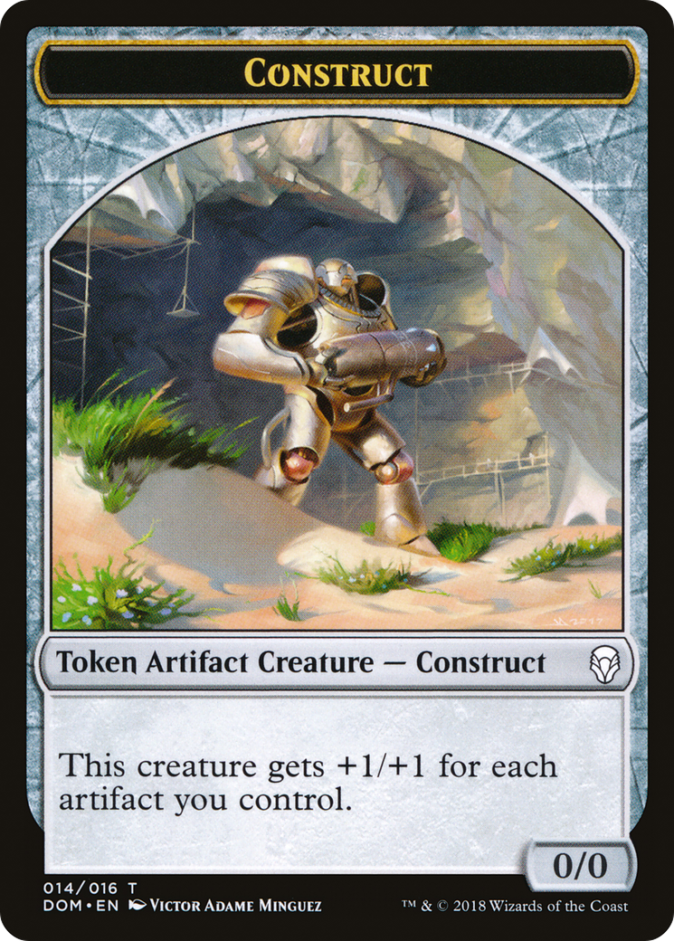 {T} Construct Token [Dominaria Tokens][TDOM 014]