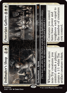 {@R} Dollmaker's Shop // Porcelain Gallery [Duskmourn: House of Horror][DSK 004]