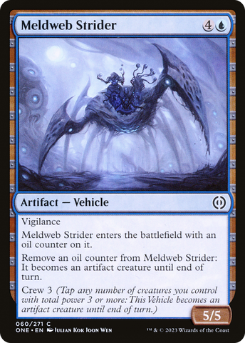 {C} Meldweb Strider [Phyrexia: All Will Be One][ONE 060]