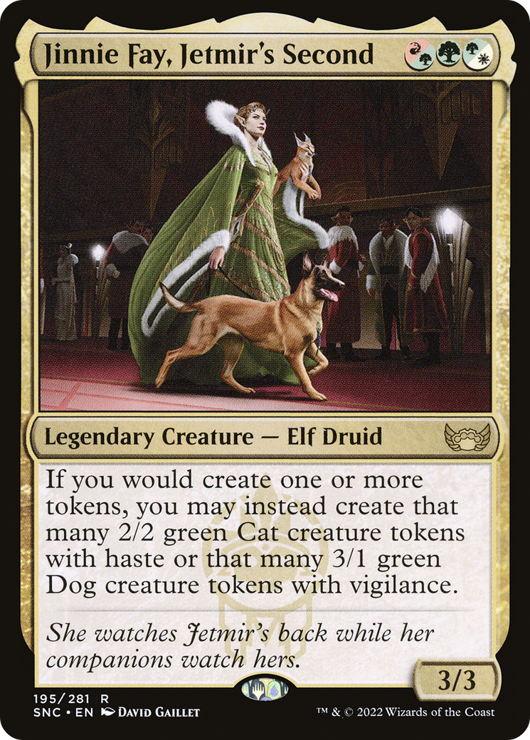 {R} Jinnie Fay, Jetmir's Second [Streets of New Capenna][SNC 195]