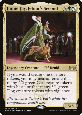 {R} Jinnie Fay, Jetmir's Second [Streets of New Capenna][SNC 195]