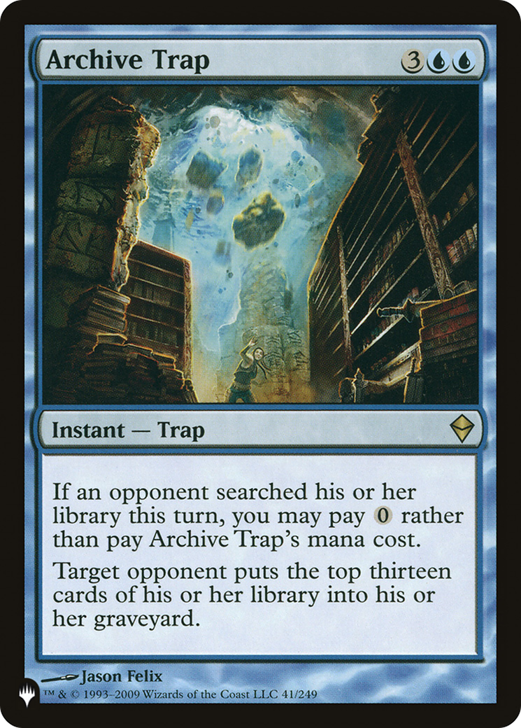 {R} Archive Trap [LIST ZEN-41]