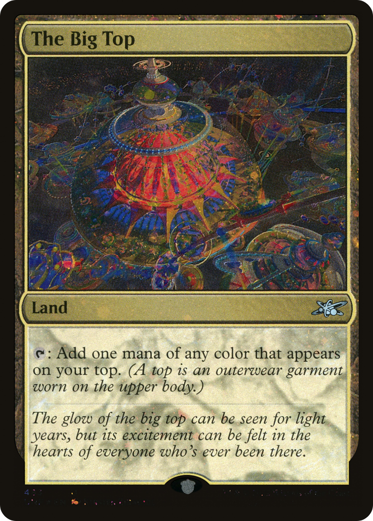 {C} The Big Top (Galaxy Foil) [Unfinity][UNF 483]