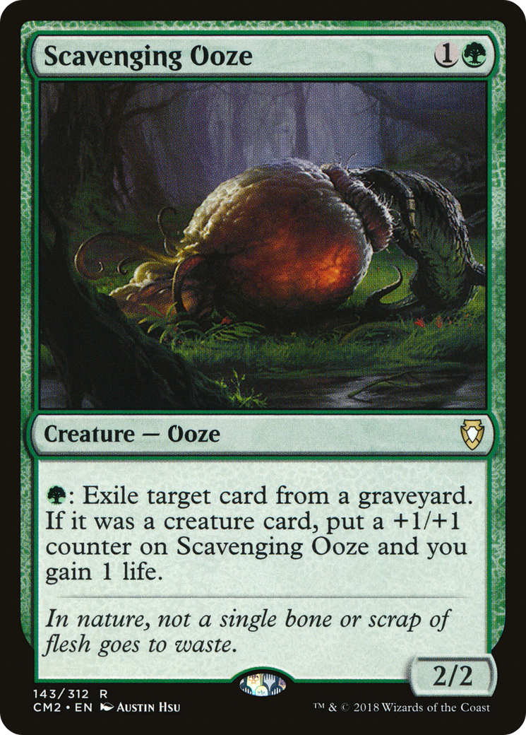 {R} Scavenging Ooze [Commander Anthology Volume II][CM2 143]