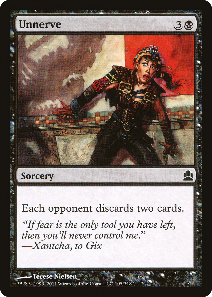 {C} Unnerve [Commander 2011][CMD 105]