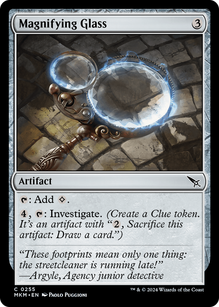 {@C} Magnifying Glass [Murders at Karlov Manor][MKM 255]