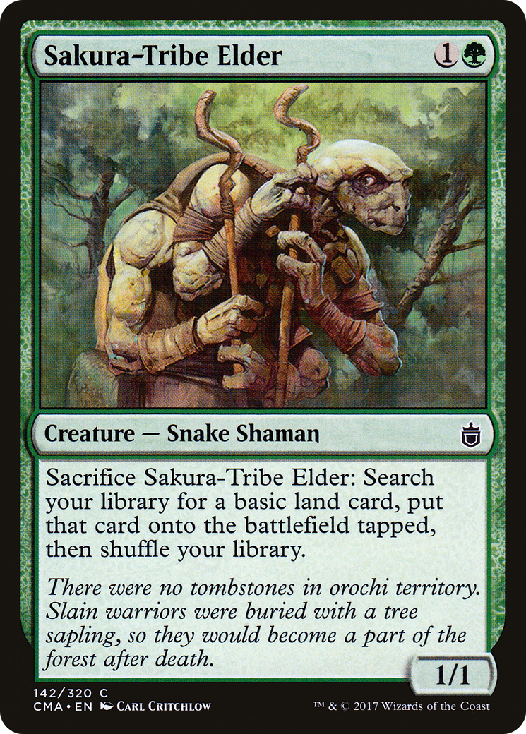 {C} Sakura-Tribe Elder [Commander Anthology][CMA 142] - Misty Mountain Games