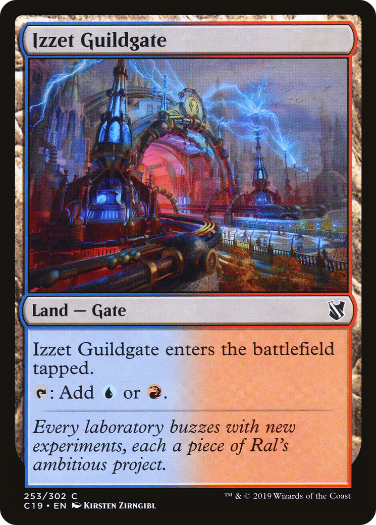 {C} Izzet Guildgate [Commander 2019][C19 253]