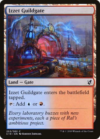 {C} Izzet Guildgate [Commander 2019][C19 253]