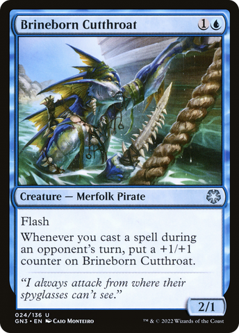 {C} Brineborn Cutthroat [Game Night 2022][GN3 024]