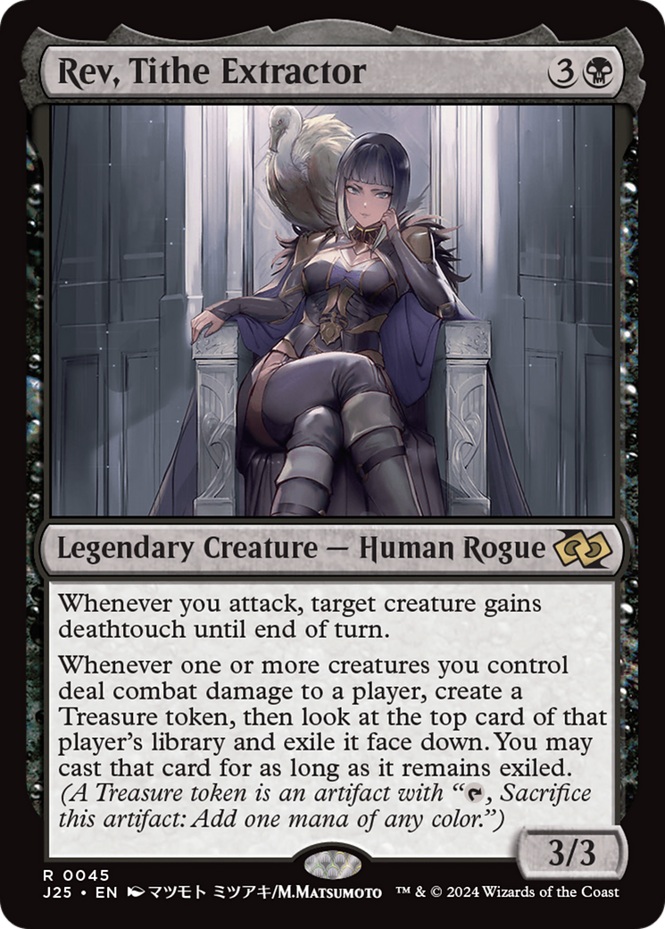 {R} Rev, Tithe Extractor (Anime) [Foundations Jumpstart][J25 045]