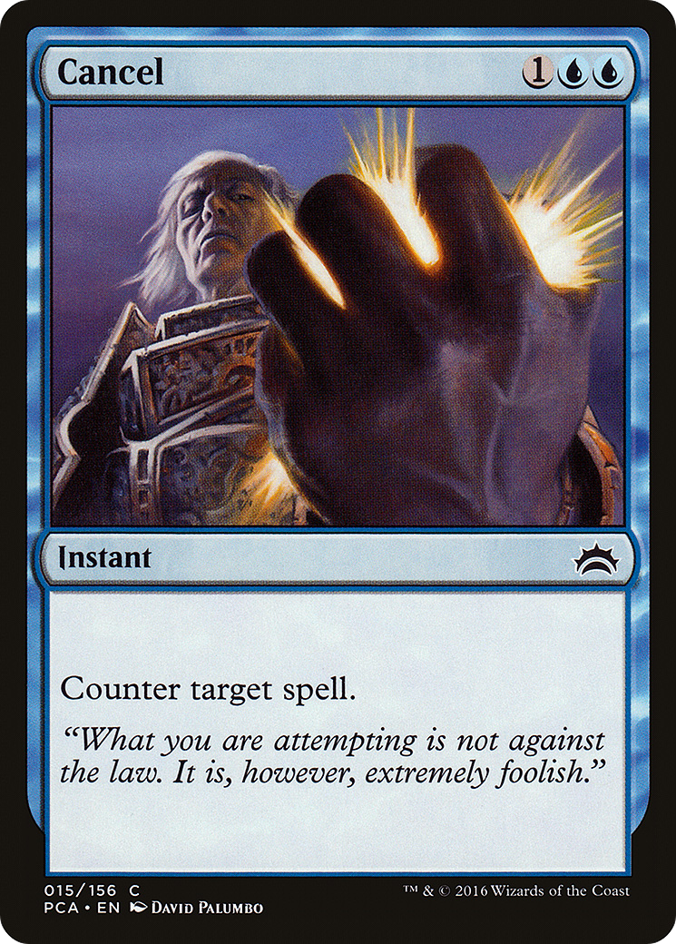 {C} Cancel [Planechase Anthology][PCA 015]