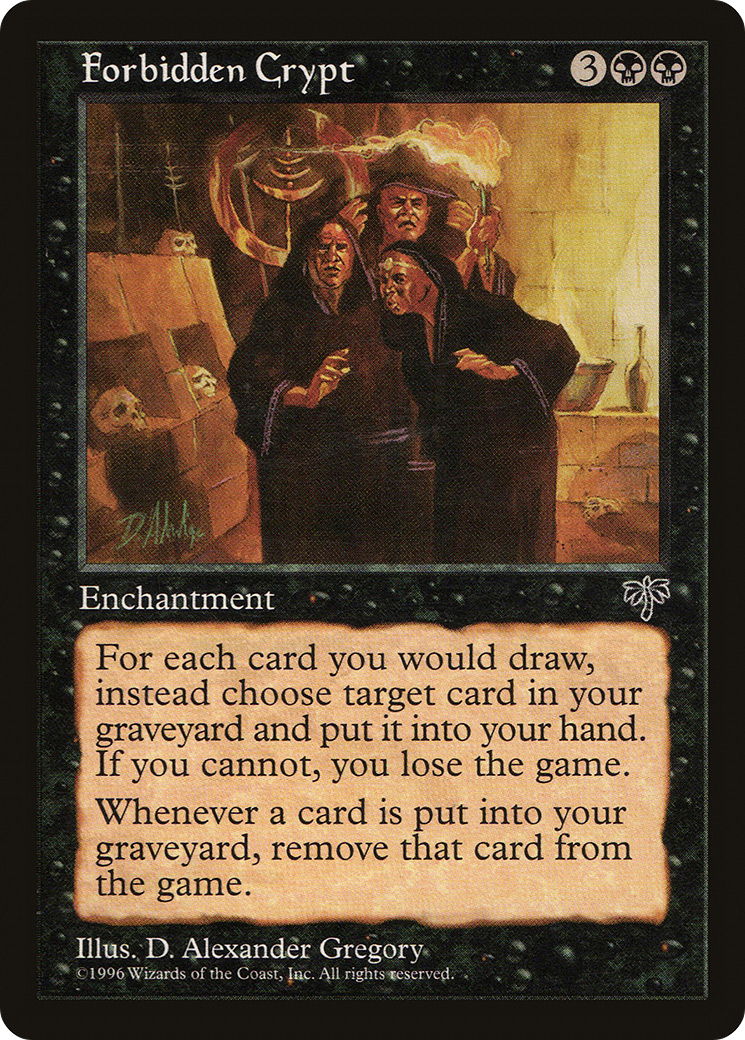 {R} Forbidden Crypt [Mirage][MIR 124]