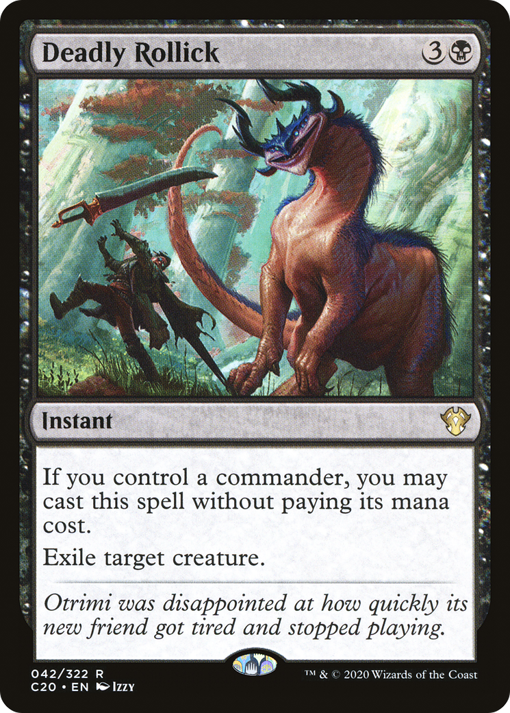 {R} Deadly Rollick [Commander 2020][C20 042]