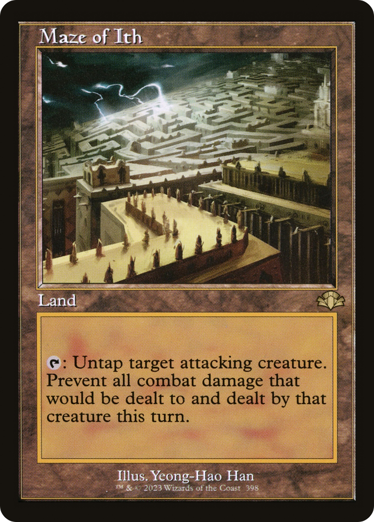 {R} Maze of Ith (Retro) [Dominaria Remastered][DMR 398]
