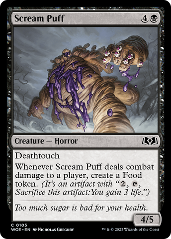 {@C} Scream Puff [Wilds of Eldraine][WOE 105]