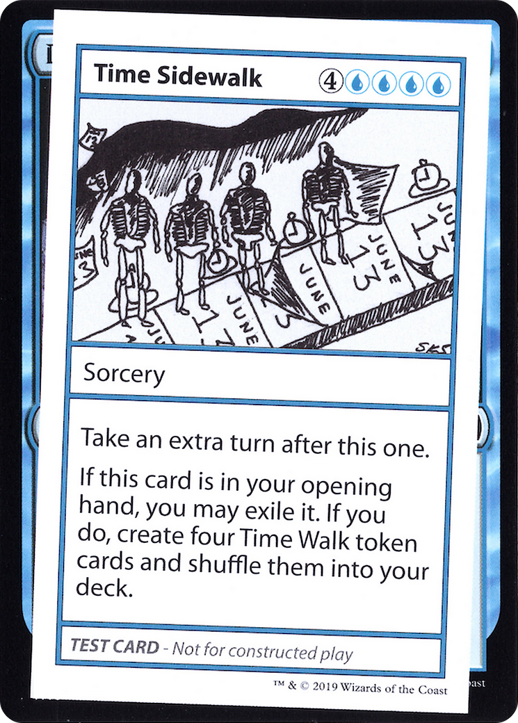 {R} Time Sidewalk (2021 Edition) [Mystery Booster Playtest Cards][CMB1 031]