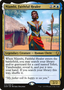 {R} Niambi, Faithful Healer [Dominaria][DOM 272]