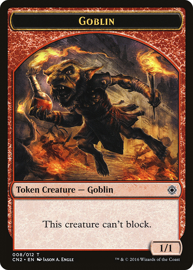 {T} Goblin Token [Conspiracy: Take the Crown Tokens][TCN2 008]