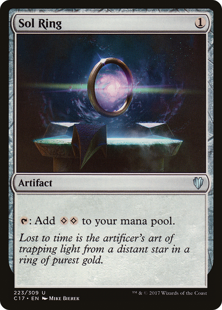 {C} Sol Ring [Commander 2017][C17 223]
