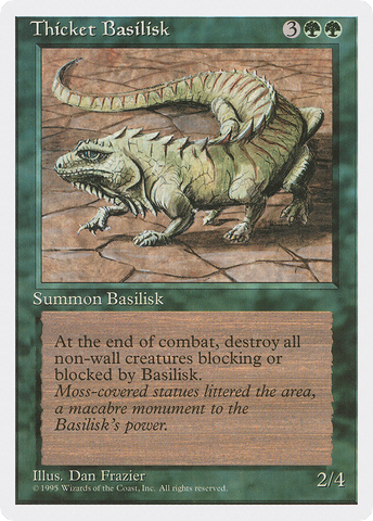 {C} Thicket Basilisk [Fourth Edition][4ED 274]