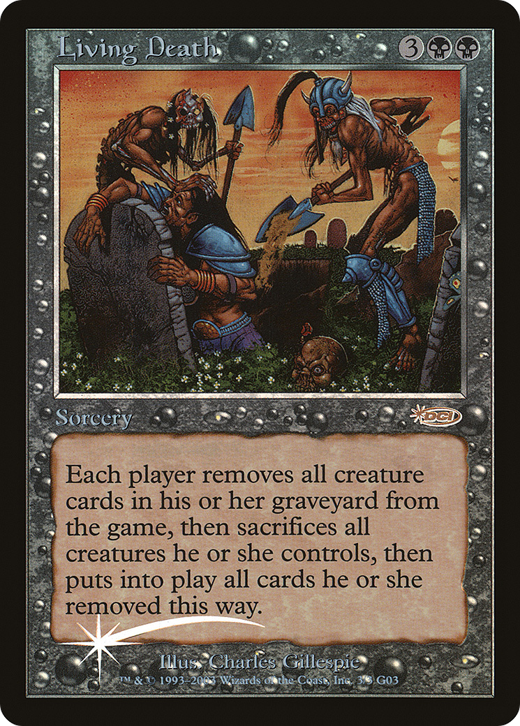 {R} Living Death [Judge Gift Cards 2003][PA J03 003]