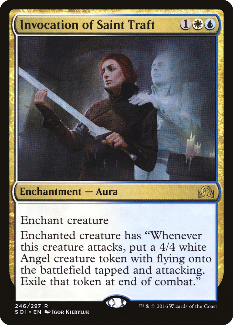 {R} Invocation of Saint Traft [Shadows over Innistrad][SOI 246]