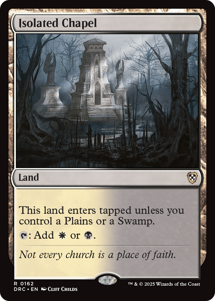 {R} Isolated Chapel [Aetherdrift Commander][DRC 162]