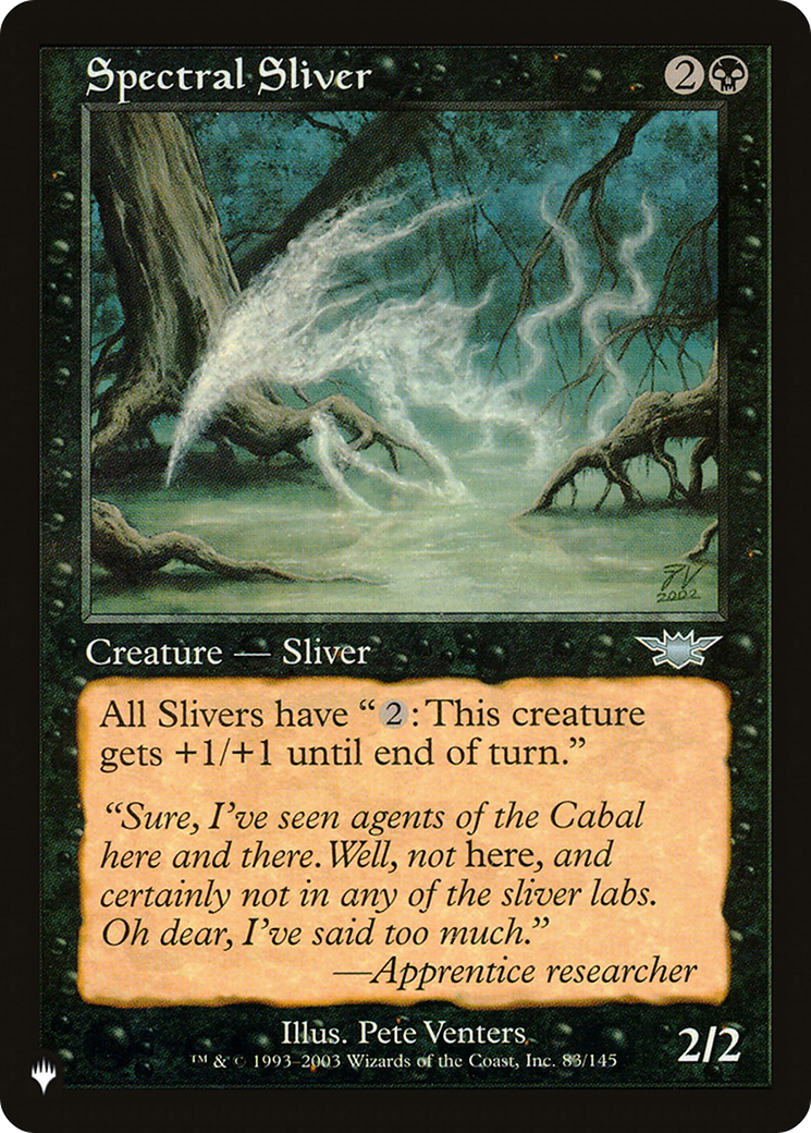 Spectral Sliver [LIST 83/145]