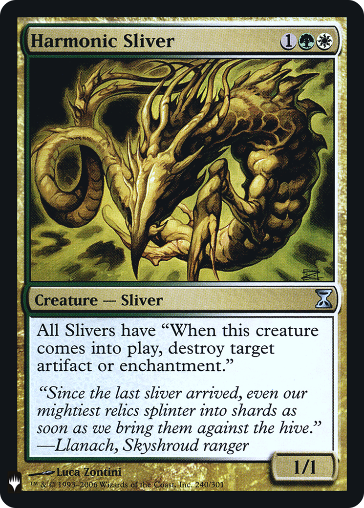 {C} Harmonic Sliver [Mystery Booster][LS TSP 240]