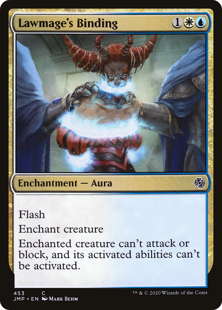 {C} Lawmage's Binding [Jumpstart][JMP 453]