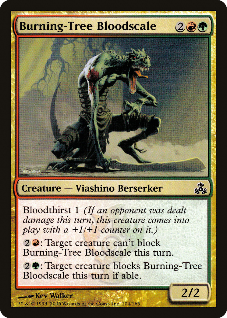 {C} Burning-Tree Bloodscale [Guildpact][GPT 104]