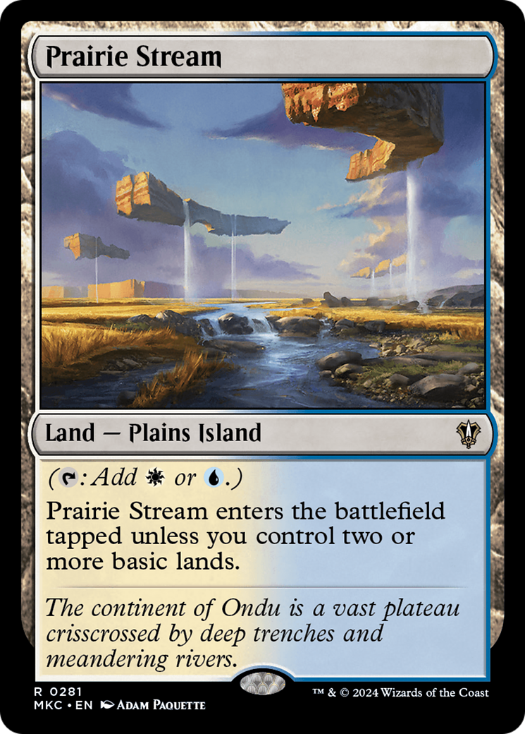 {R} Prairie Stream [Murders at Karlov Manor Commander][MKC 281]