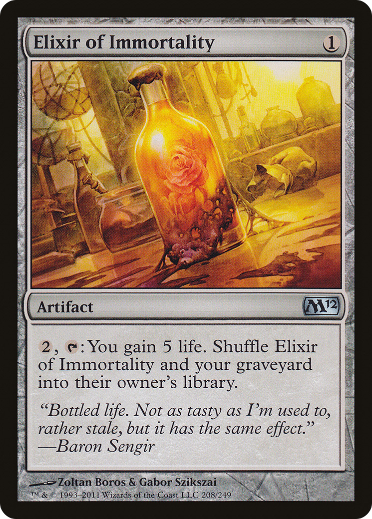 {C} Elixir of Immortality [Magic 2012][M12 208]