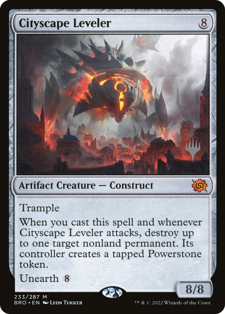 {R} Cityscape Leveler [The Brothers' War: Promo Pack][PP BRO 233]